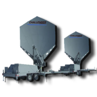Challenger Communications 3.8 offset transmit trailer mounted antenna tx rx