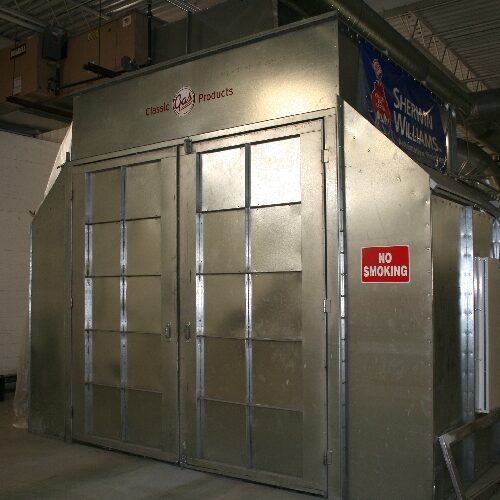 Challenger Communications Paint Booth