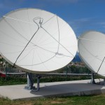 4.5 meter and 3.8 meter price focus satellite dish antenna system by Challenger Communications