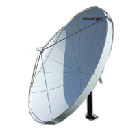 Challenger Communications 3.8 meter prime focus Satellite Antenna